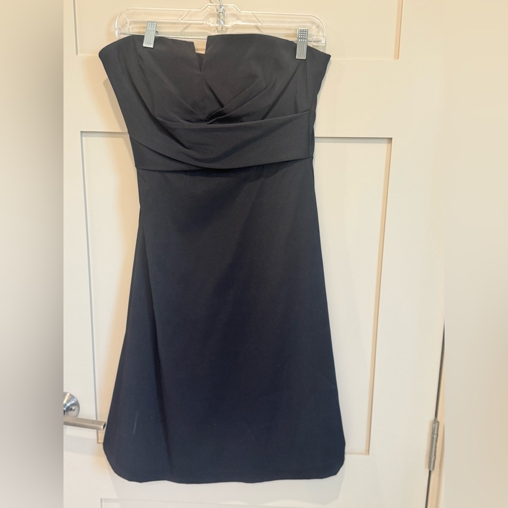 White House Black Market Black Dress with Chic Silhouette